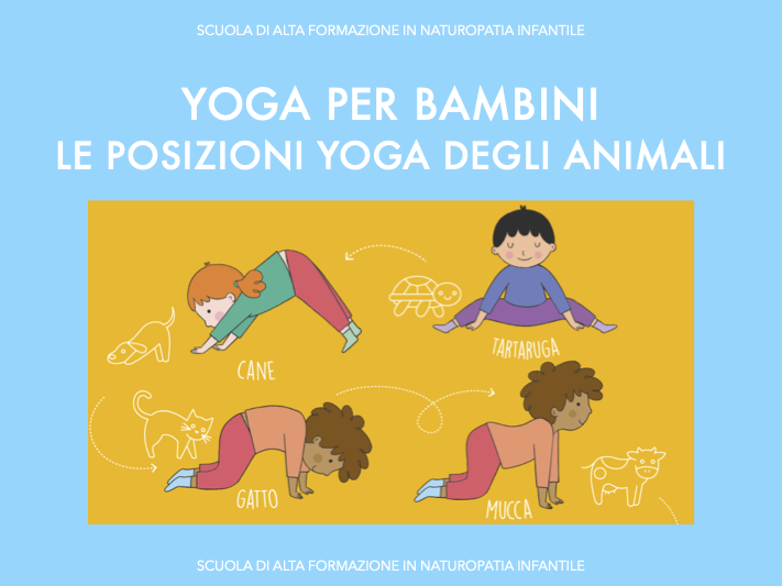 Le posizioni yoga degli animali